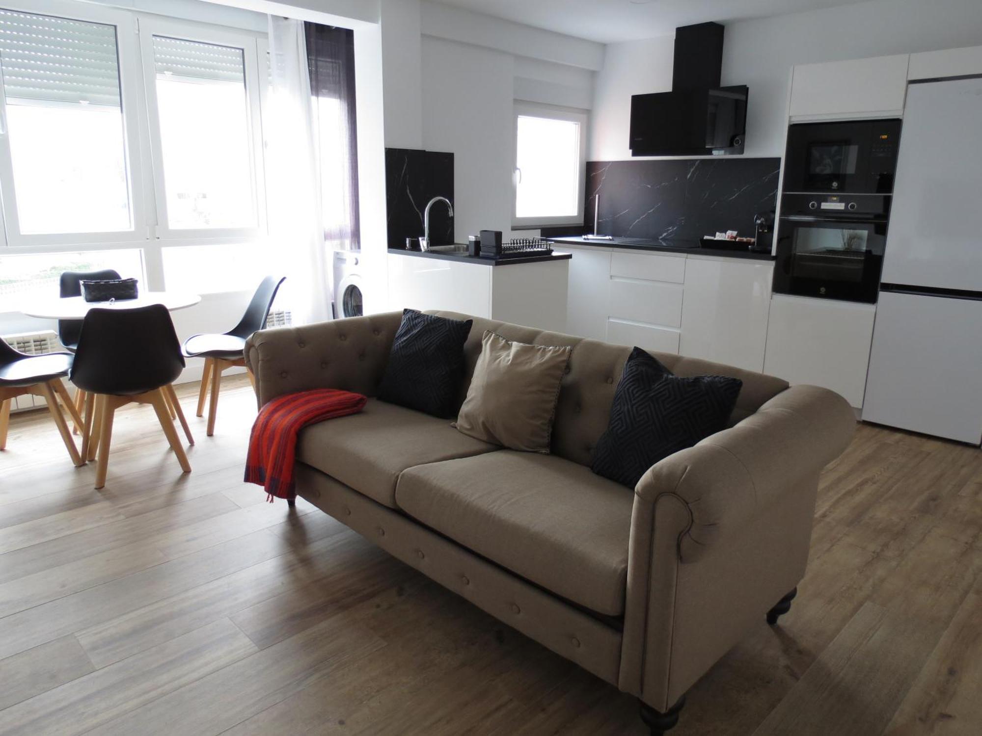 Apartamento Aires Del Norte, Con Ascensor Y Wifi Gratis Santander Eksteriør bilde