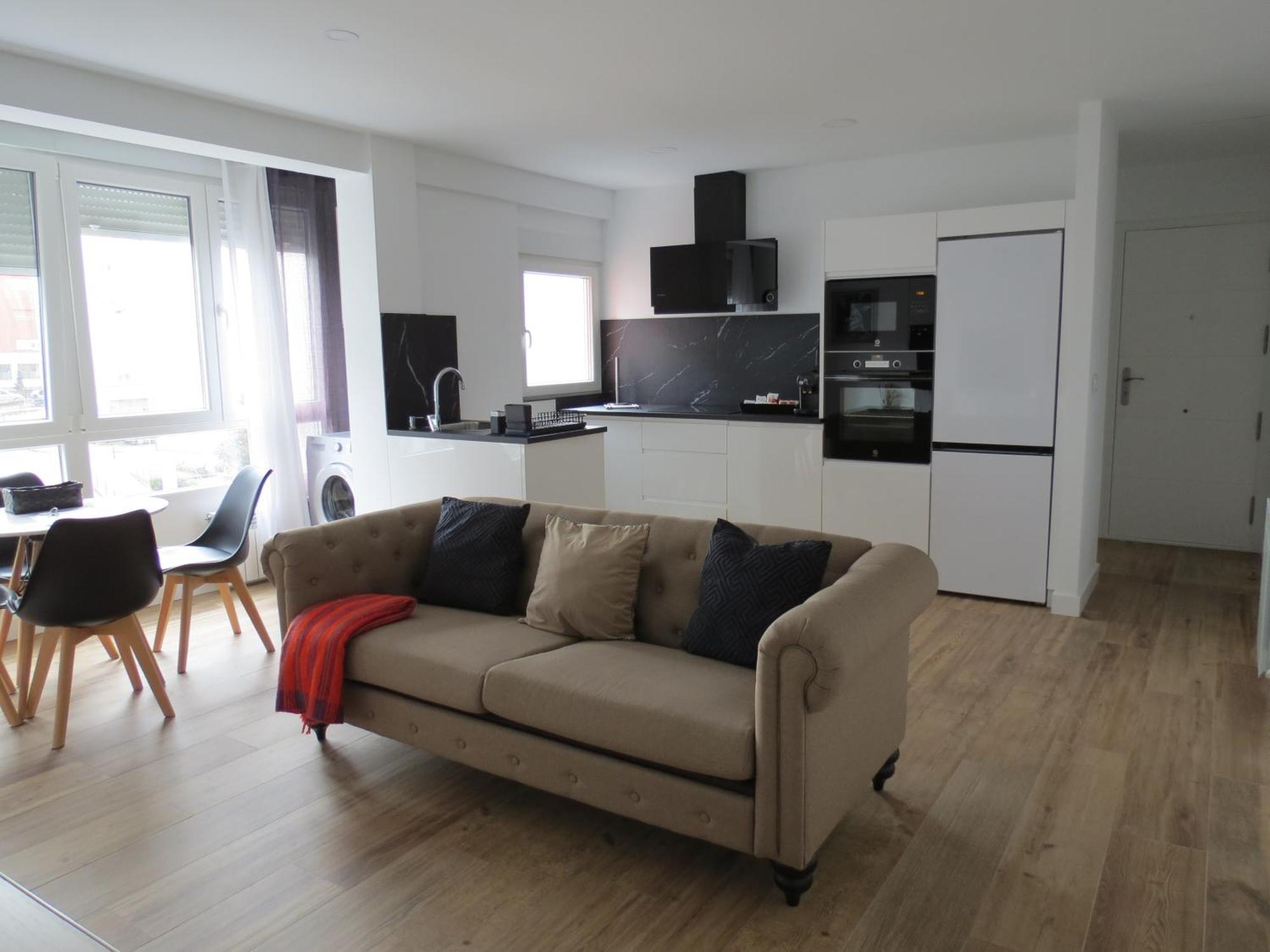 Apartamento Aires Del Norte, Con Ascensor Y Wifi Gratis Santander Eksteriør bilde